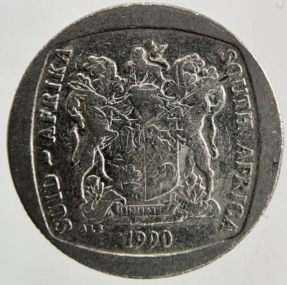 1990 South Africa 2 Rand Coin | Collectable Grade