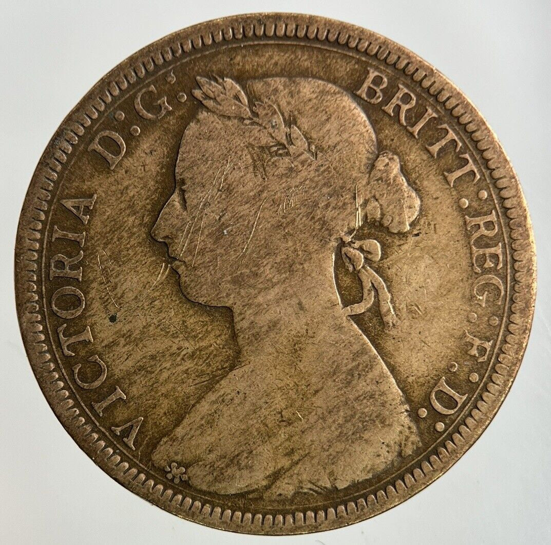 1891 Victoria Half - Penny Coin | Collectable Grade