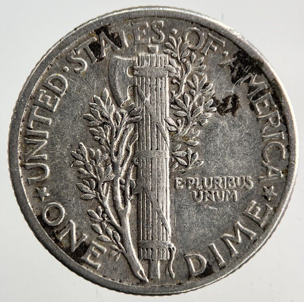 1941 US USA Mercury Dime Silver Coin | Fine Collectable Grade