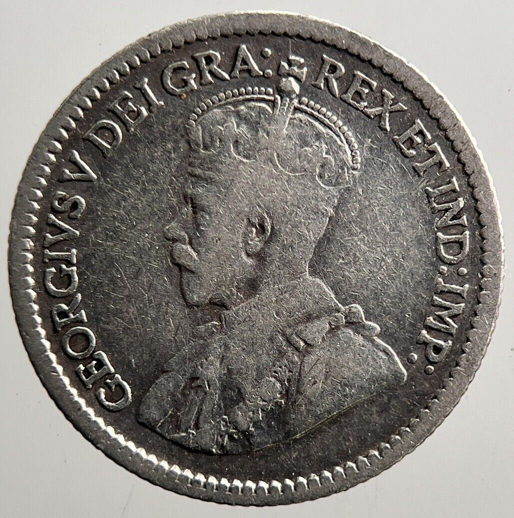 1912 Canada 5 Cents Silver Coin | Collectable Grade | a3566