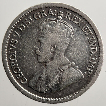 1912 Canada 5 Cents Silver Coin | Collectable Grade | a3566