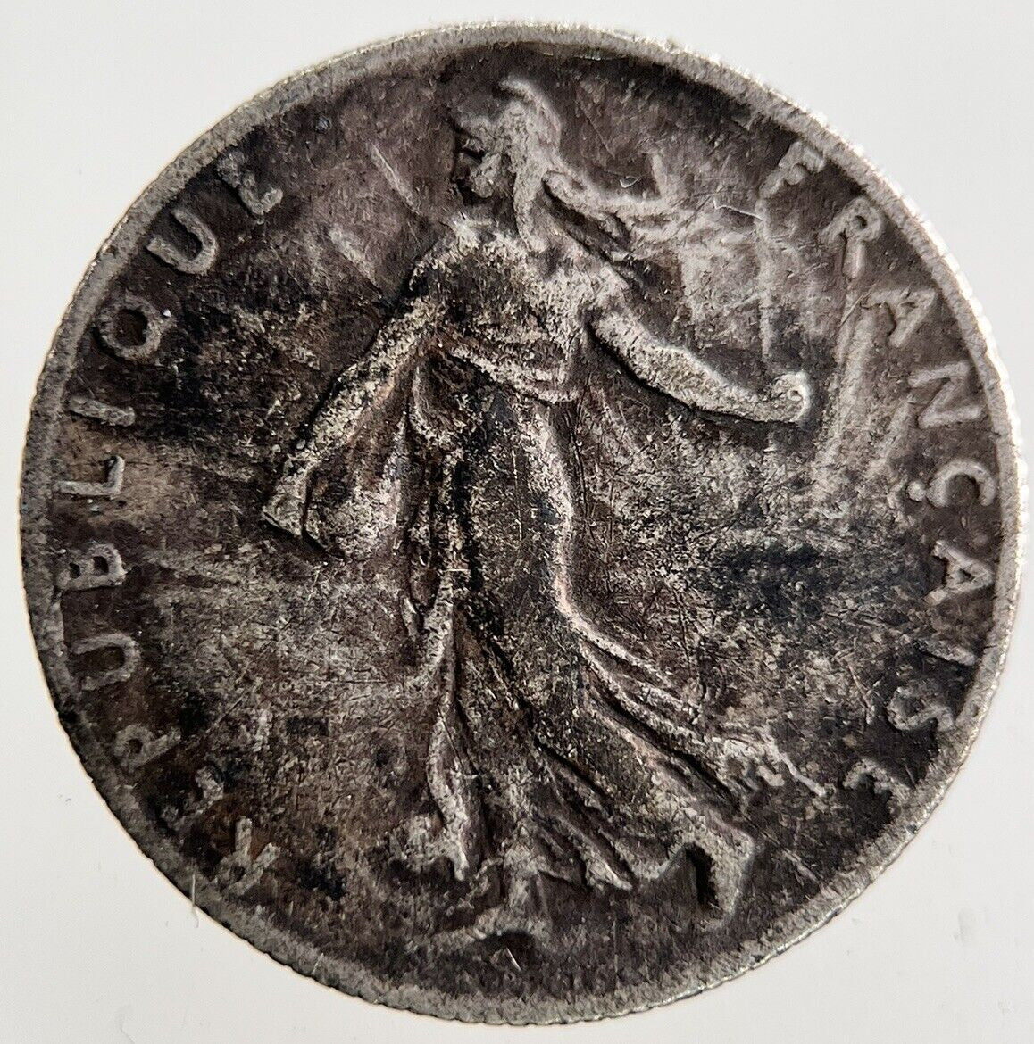 1916 France 50 Centimes Silver Coin | Collectable Grade