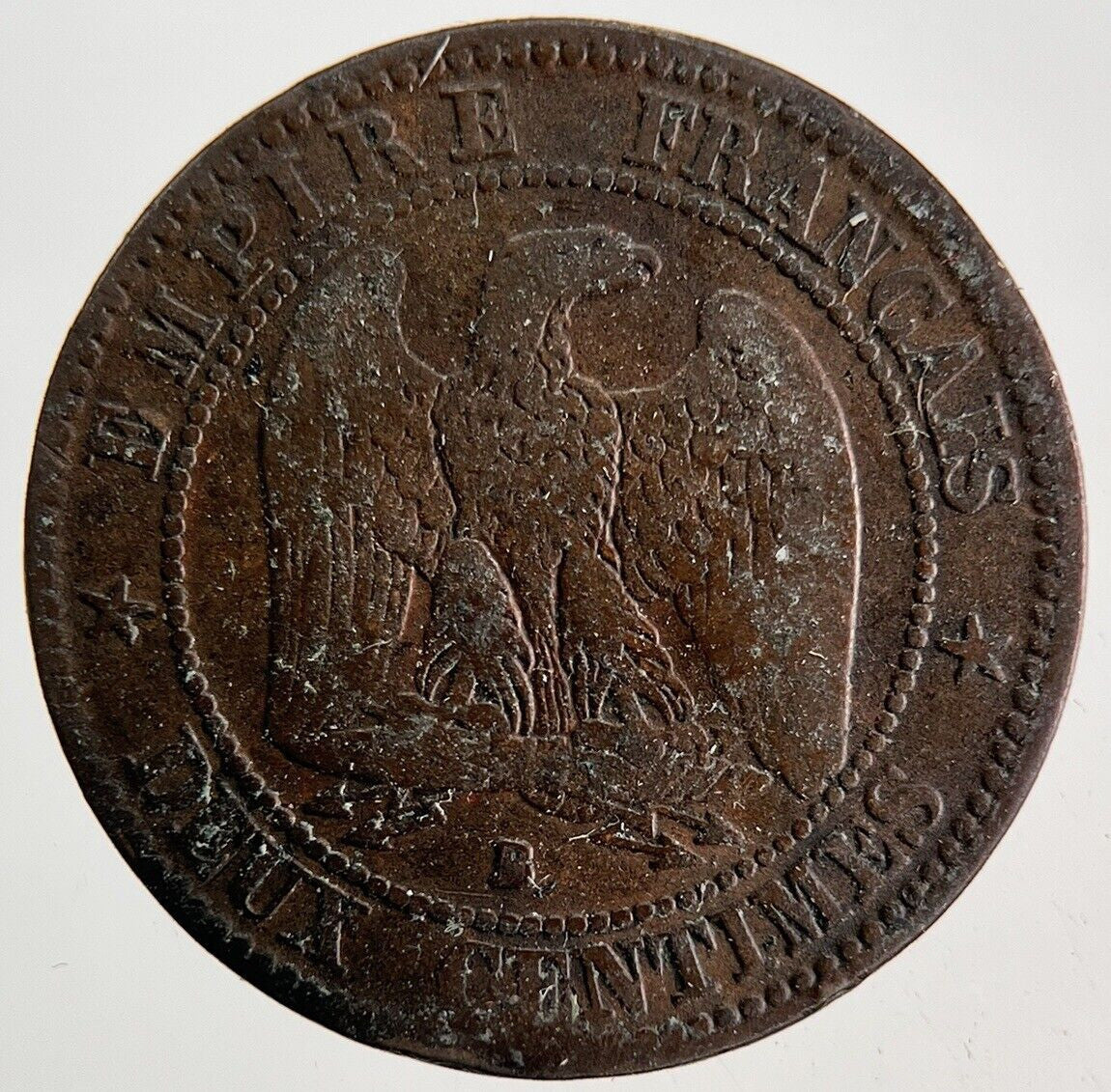 1856 France 2 Centimes Coin | Collectable Grade