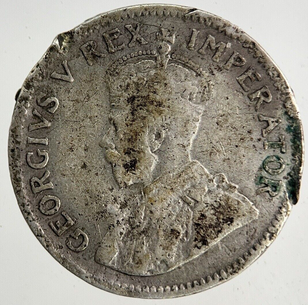 1933 South Africa Threepence Silver Coin | Fair Grade