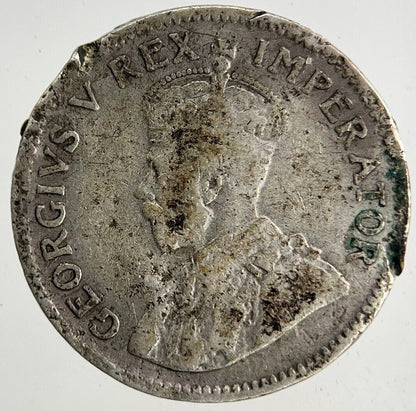 1933 South Africa Threepence Silver Coin | Fair Grade