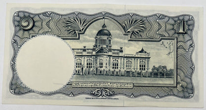 Old Vintage Thailand Rama XI 1 Baht Banknote | UNC