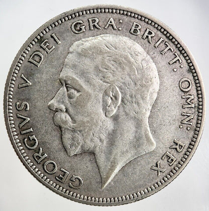 1935 George V Half - Crown Silver Coin | Fine Collectable Grade