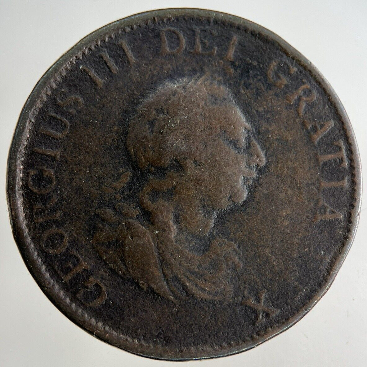 1799 George III 3rd Half - Penny Coin | Fine Collectable Grade