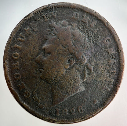 1826 George IV One Penny Coin | Collectable Grade