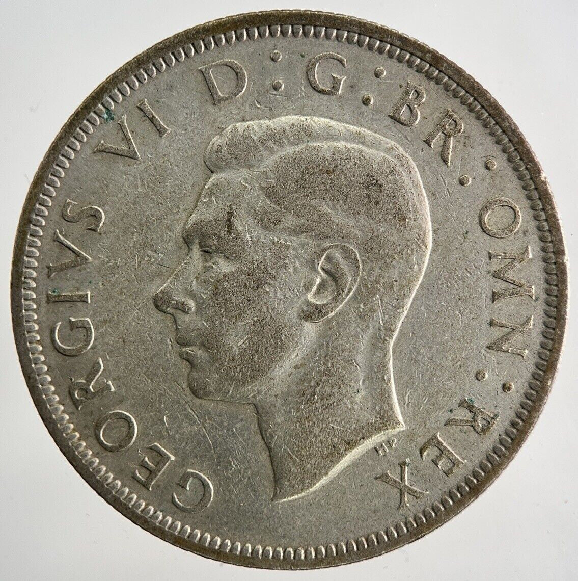 1946 George VI Half - Crown Silver Coin | Fine Collectable Grade