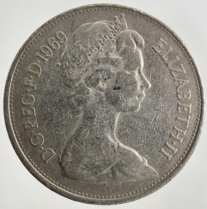 1969 Elizabeth II 2nd 10p Ten - Pence Coin | Fine Collectable Grade