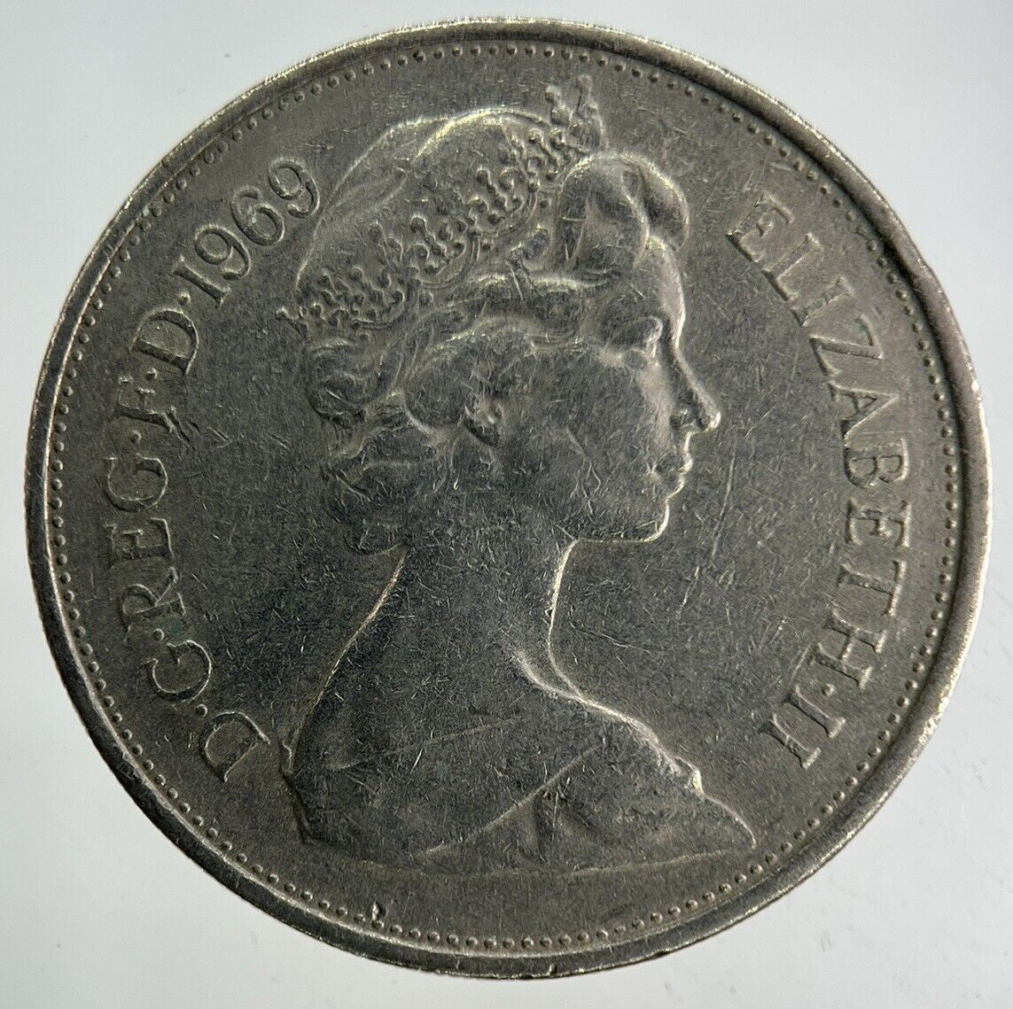 1969 Elizabeth II 2nd 10p Ten - Pence Coin | Fine Collectable Grade
