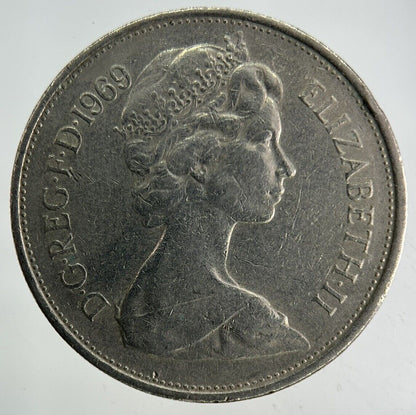 1969 Elizabeth II 2nd 10p Ten - Pence Coin | Fine Collectable Grade