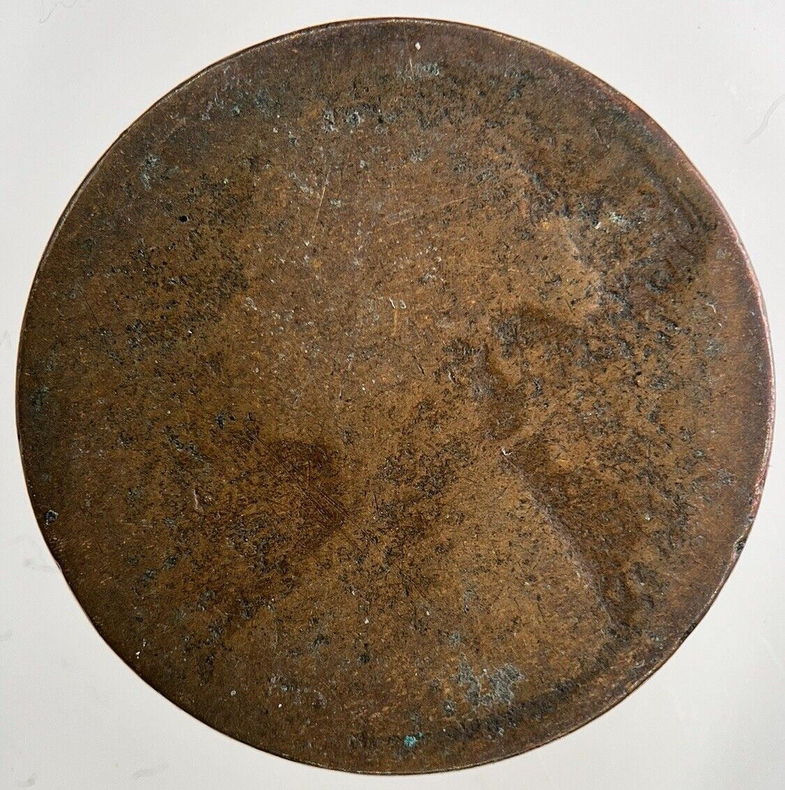1875 Victoria Half - Penny Coin | Fair Grade