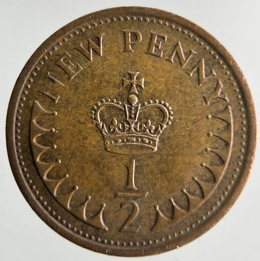 1980 Elizabeth II 2nd New Half - Penny Coin | Very High Grade