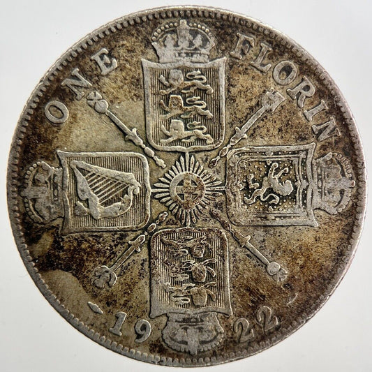 1922 George V Florin Silver Coin | Fine Collectable Grade
