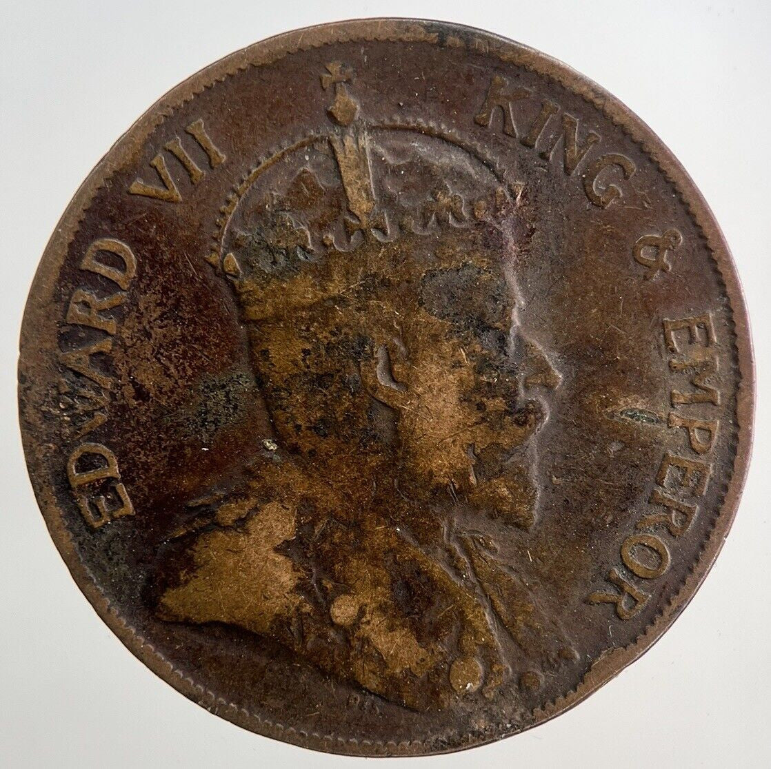 1904 Hong Kong 1 Cent Coin | Fine Collectable Grade