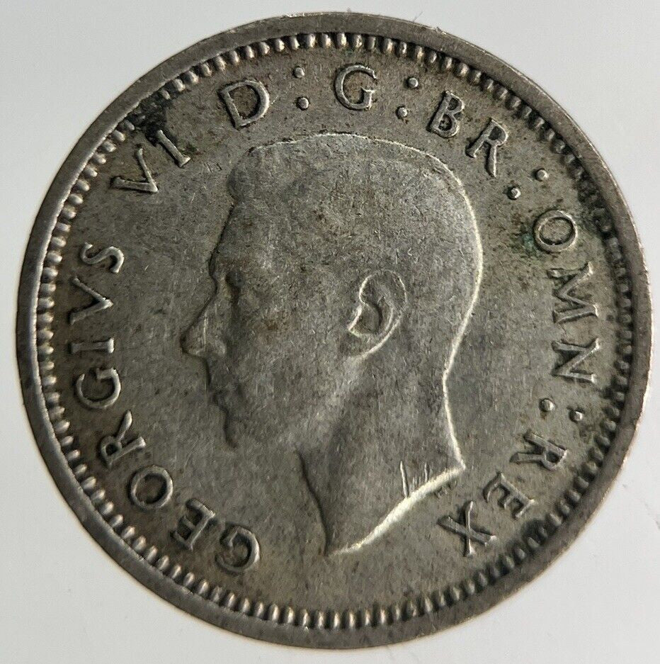 1940 George VI Threepence Silver Coin | Fine Collectable Grade