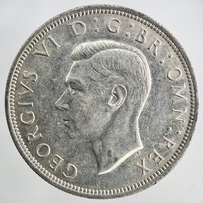 1940 George VI Half - Crown Silver Coin | Very High Grade