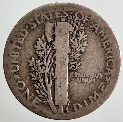 1923 US USA Mercury Dime Silver Coin | Collectable Grade