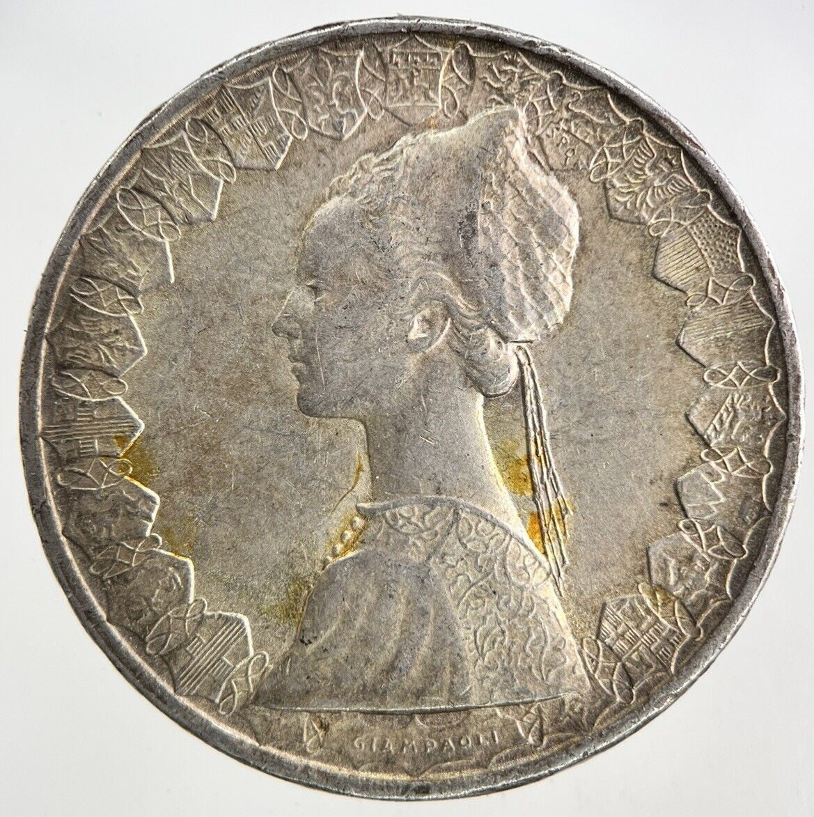 Italy 500 Lire Silver Coin | Very High Grade