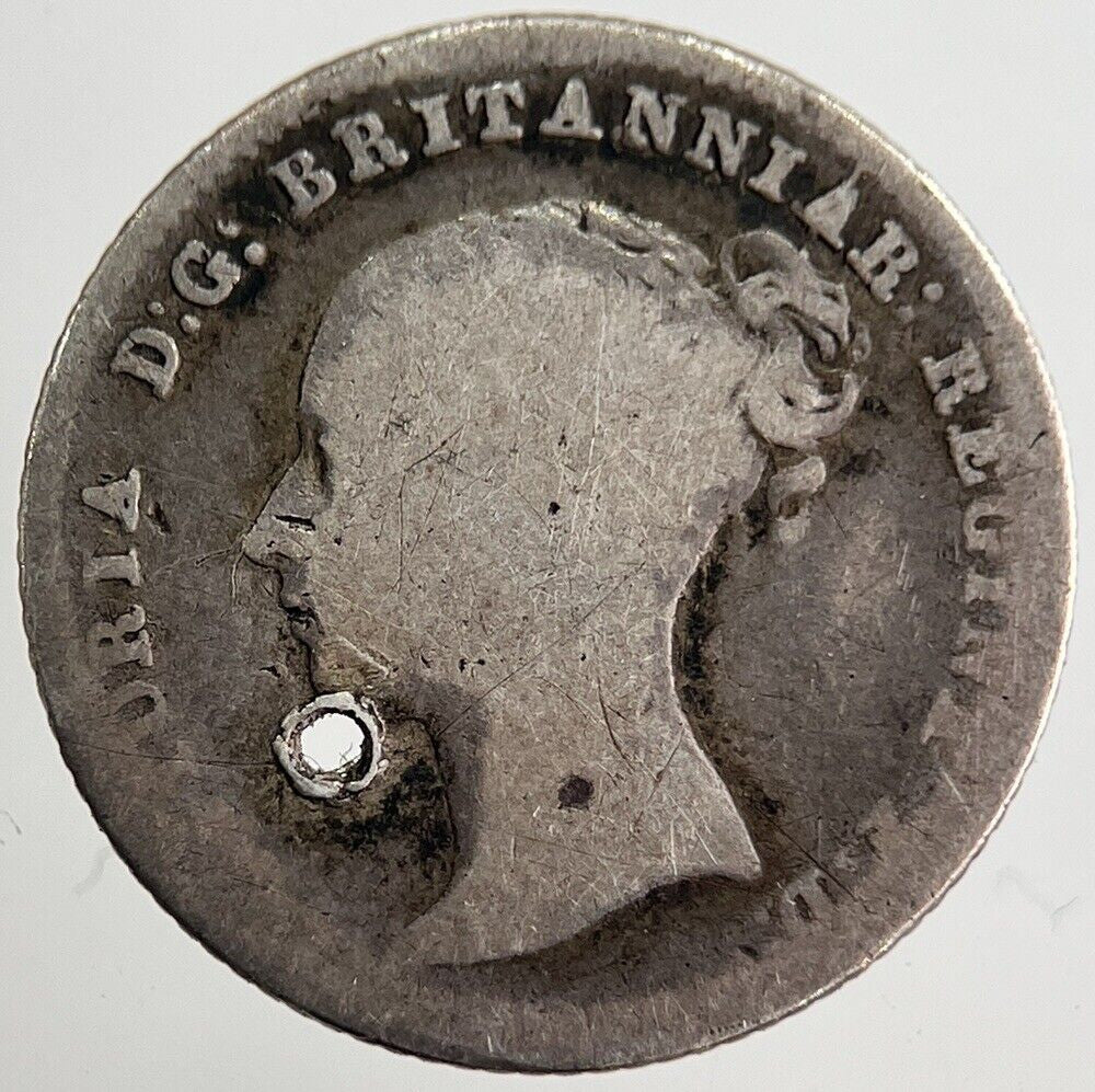 1838 Victoria Groat Four - Pence Silver Coin | Collectable Grade | a8190