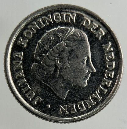 1975 Netherlands 10 Cents Coin | Fine Collectable Grade