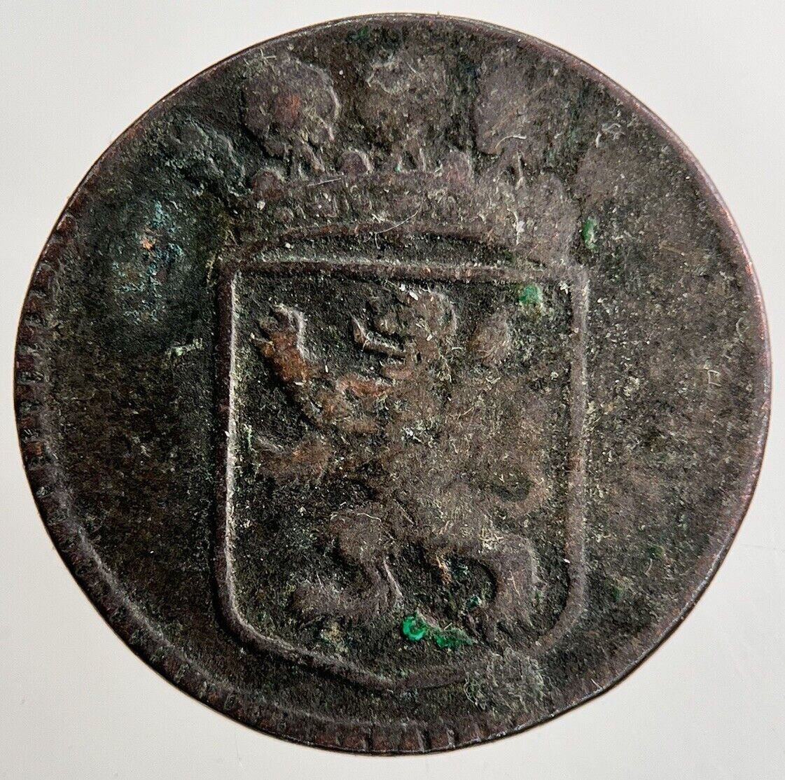 1750 Netherlands East Indies 1 Duit Coin | Collectable Grade