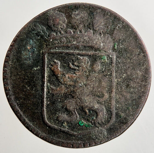 1750 Netherlands East Indies 1 Duit Coin | Collectable Grade
