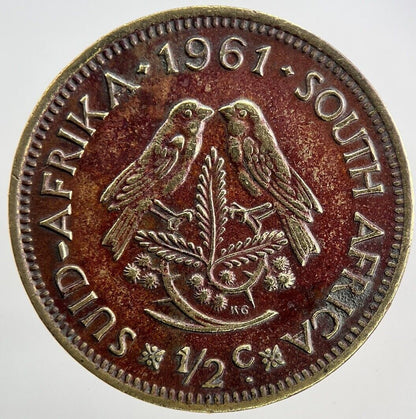 1961 South Africa Half - cent Coin | Fine Collectable Grade