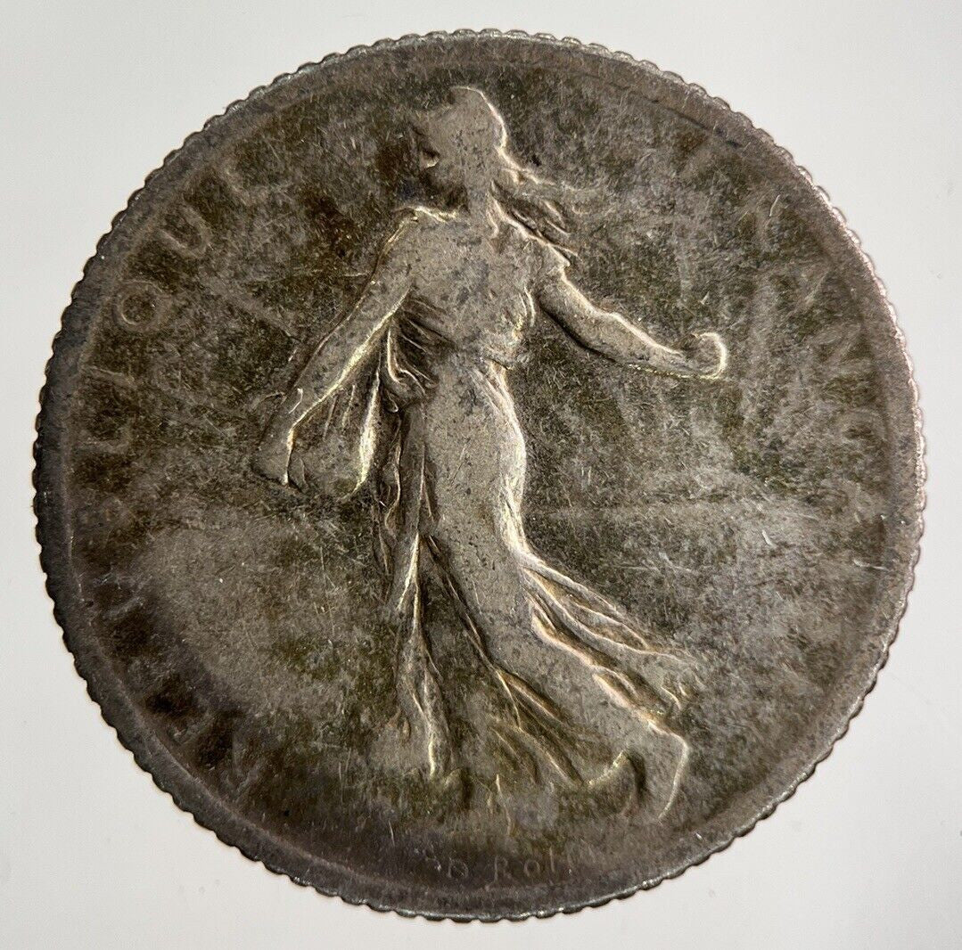 1915 France 1 Franc Silver Coin | Collectable Grade