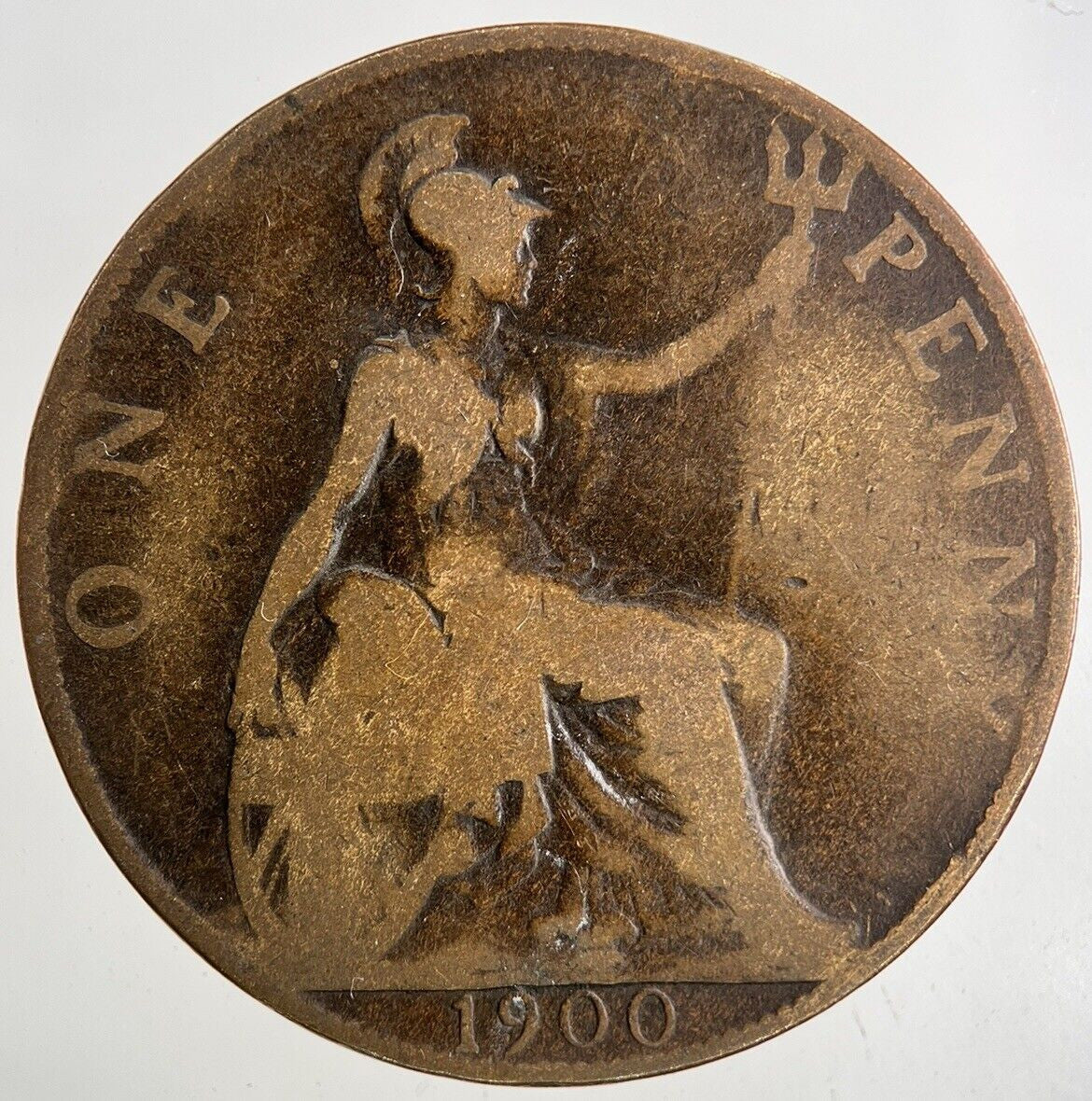 1900 Victoria One Penny Coin | Collectable Grade