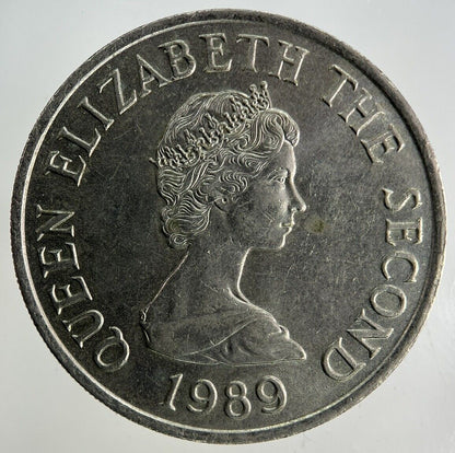 1989 Jersey 10p Ten - Pence Coin | Fine Collectable Grade