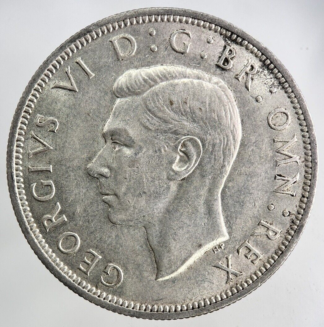 1940 George VI Half - Crown Silver Coin | Very High Grade