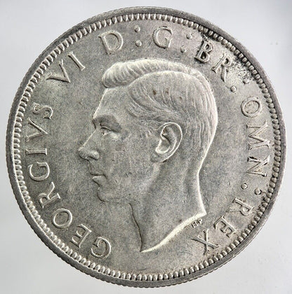 1940 George VI Half - Crown Silver Coin | Very High Grade