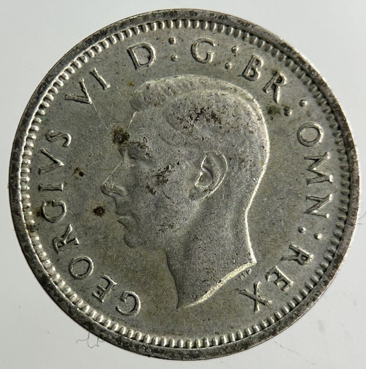 1938 George VI Threepence Silver Coin | Fine Collectable Grade