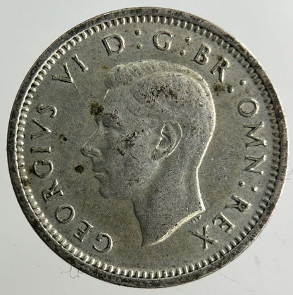 1938 George VI Threepence Silver Coin | Fine Collectable Grade
