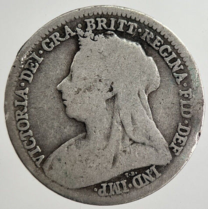 1899 Victoria Threepence Silver Coin | Collectable Grade | a8845