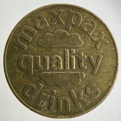 Maxpax Quality Drinks 10 Token Coin | Fine Collectable Grade