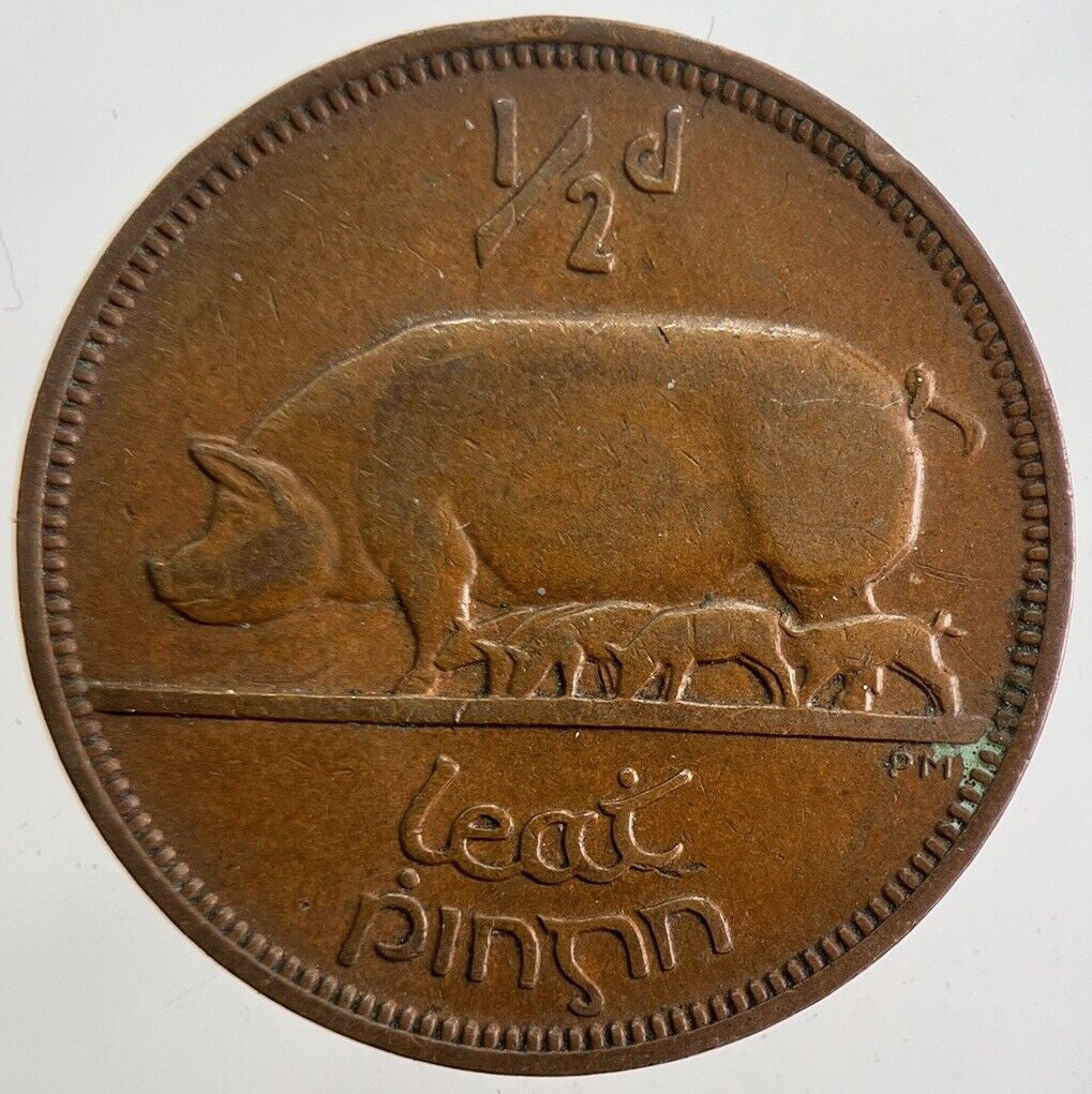 1949 Irish Half - Penny Coin | Very High Grade | a4822