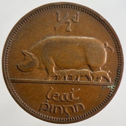 1949 Irish Half - Penny Coin | Very High Grade | a4822