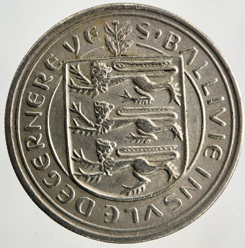 1968 Guernsey 5p Five - Pence Coin | Fine Collectable Grade