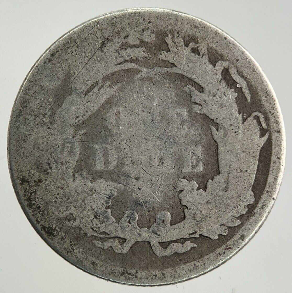 1888 US USA Seated Liberty Dime Silver Coin | Fair Grade