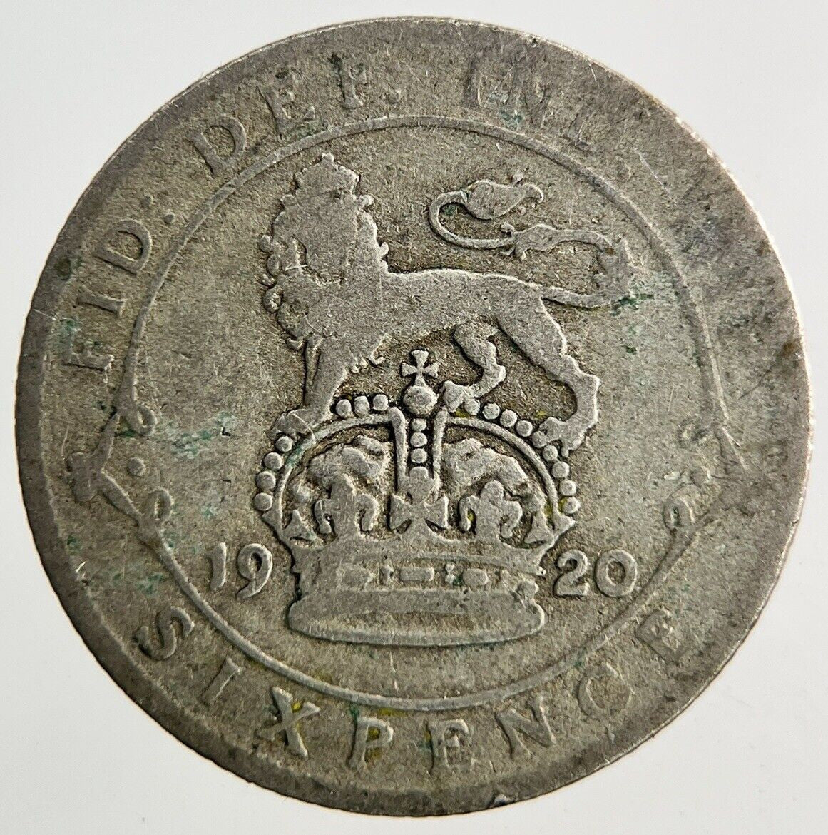 1920 George V Sixpence Silver Coin | Collectable Grade