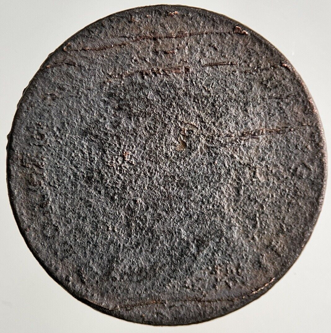1821 George IV Farthing Coin | Worn Grade