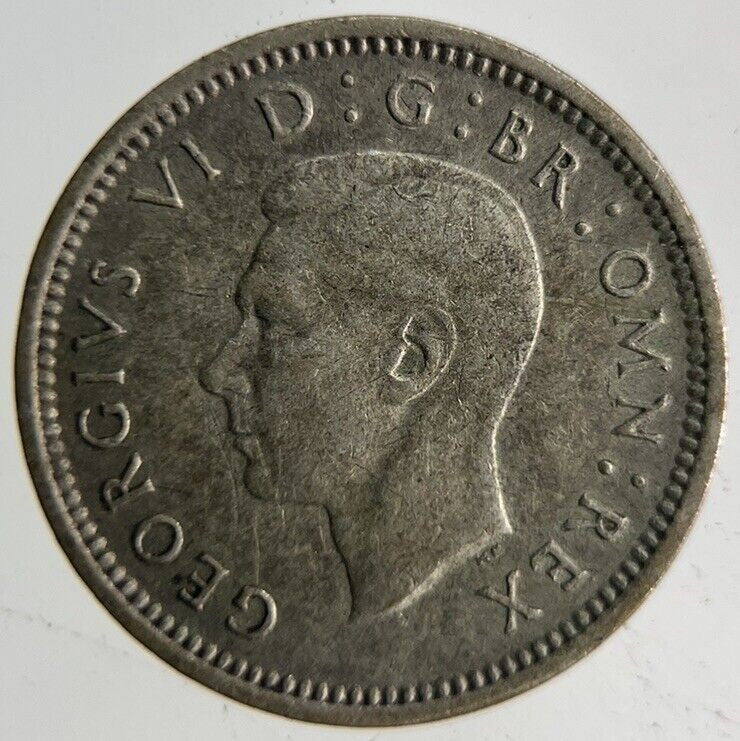 1938 George VI Threepence Silver Coin | Fine Collectable Grade