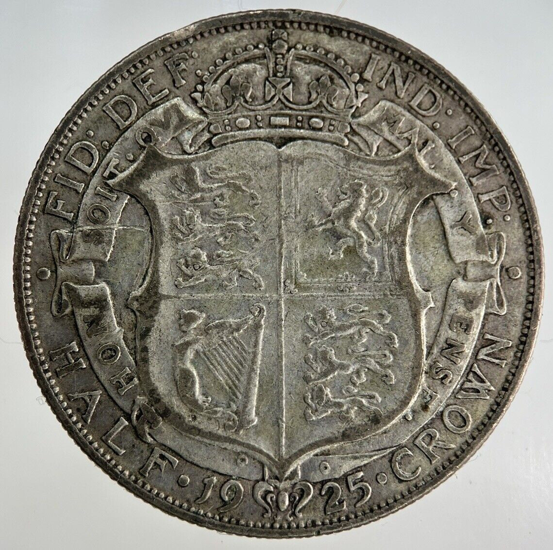 1925 George V Half-Crown Silver Coin | Fine Collectable Grade