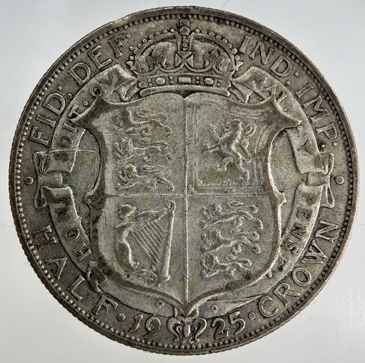 1925 George V Half-Crown Silver Coin | Fine Collectable Grade