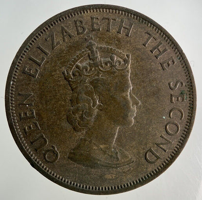 1957 Jersey 1/12 One Twelfth Of A Shilling Coin | Fine Collectable Grade