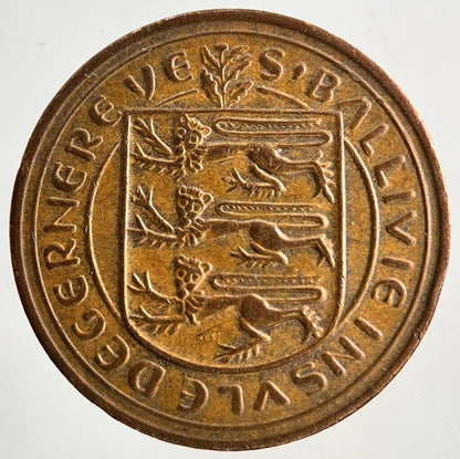 1971 Guernsey 2p Two - Pence Coin | Fine Collectable Grade